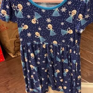 Little Snuggles Charlie’s Project bamboo Elsa Frozen dress